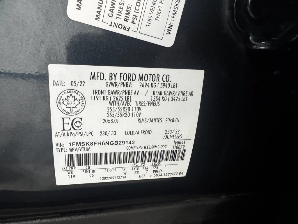 Used 2022 Ford Explorer Limited w/ Class IV Trailer Tow Package AWD/4WD image 40