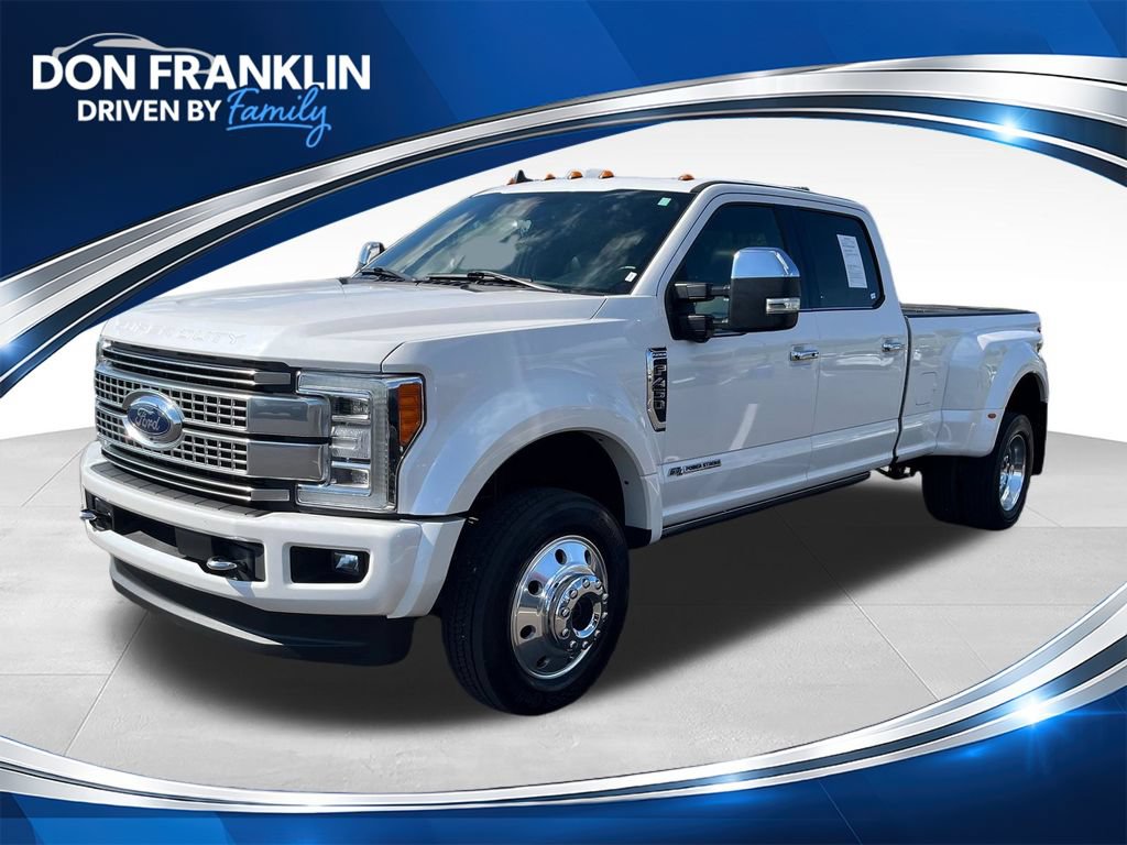 Used 2019 Ford F450 Platinum w/ Platinum Ultimate Package