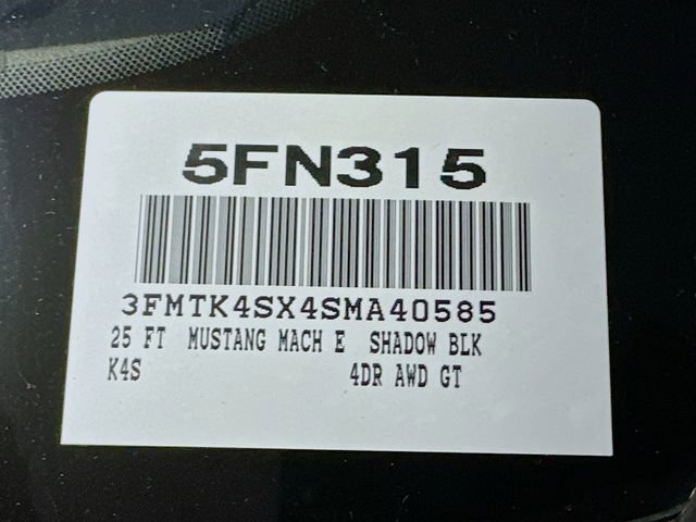 New 2025 Ford Mustang Mach-E GT w/ Interior Protection Package image 23