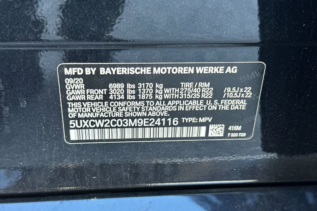 Used 2021 BMW X7 xDrive40i w/ M Sport Package image 36