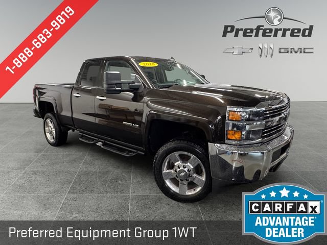 Certified 2018 Chevrolet Silverado 2500 W/T w/ Snow Plow Prep Package