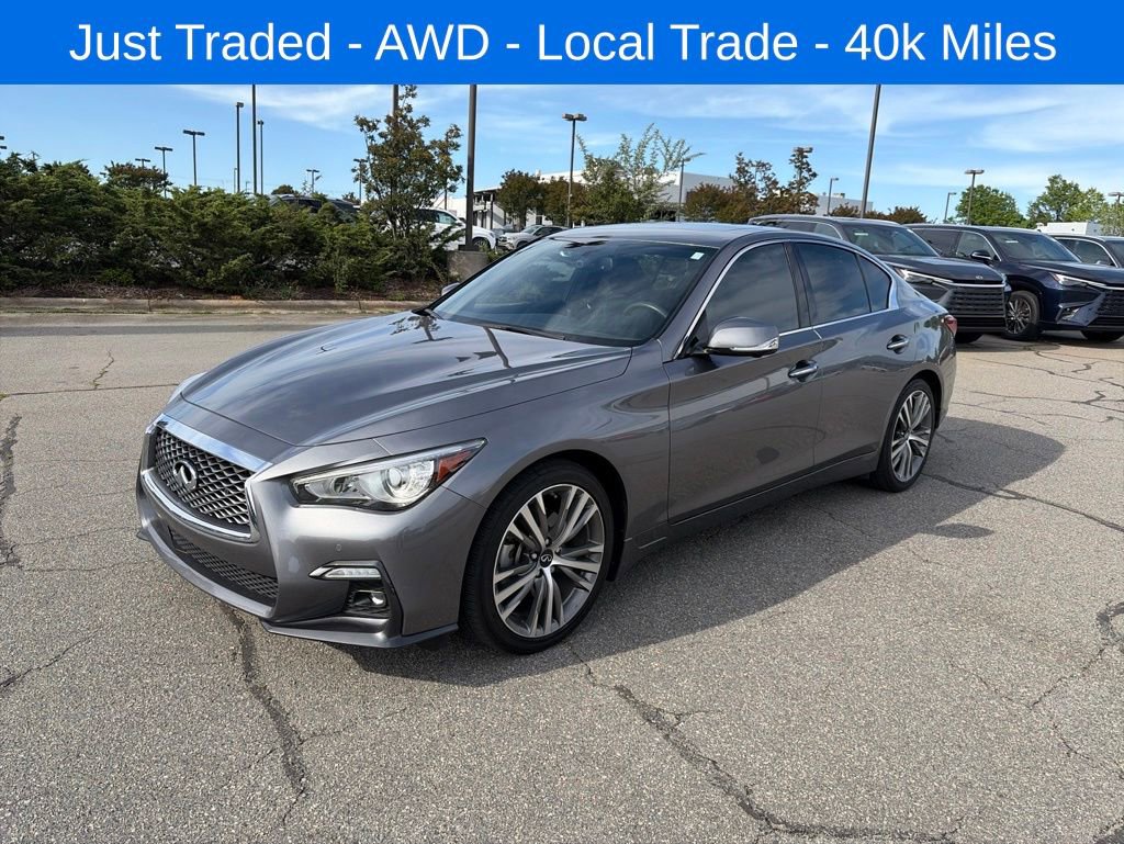 Used 2022 INFINITI Q50 Sensory AWD/4WD image 1