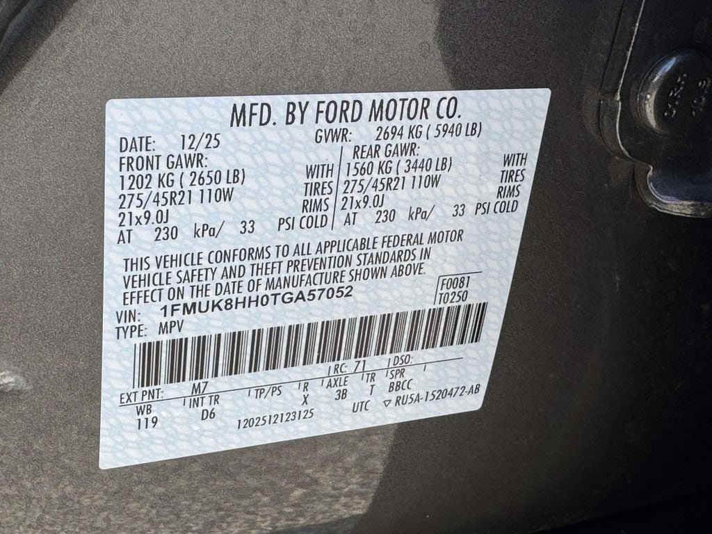 Certified 2026 Ford Explorer Platinum w/ LUX Leather Package AWD/4WD image 29
