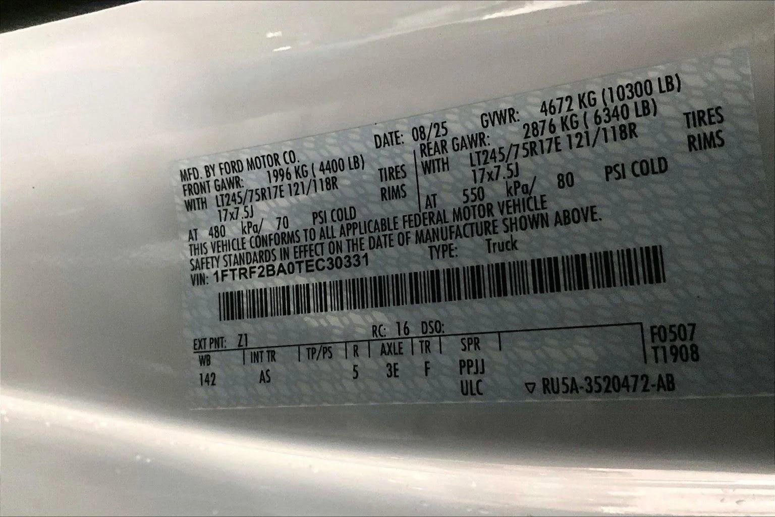 New 2026 Ford F250 XL w/ XL Chrome Package image 33