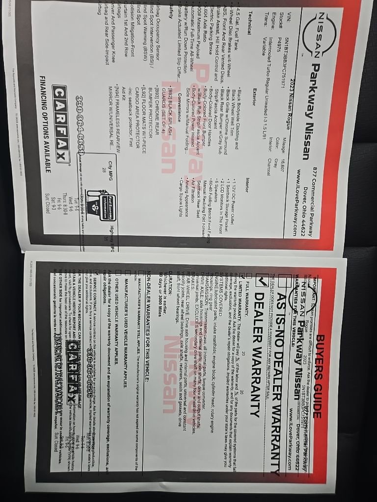 Certified 2023 Nissan Rogue SV w/ SV Premium Package image 47