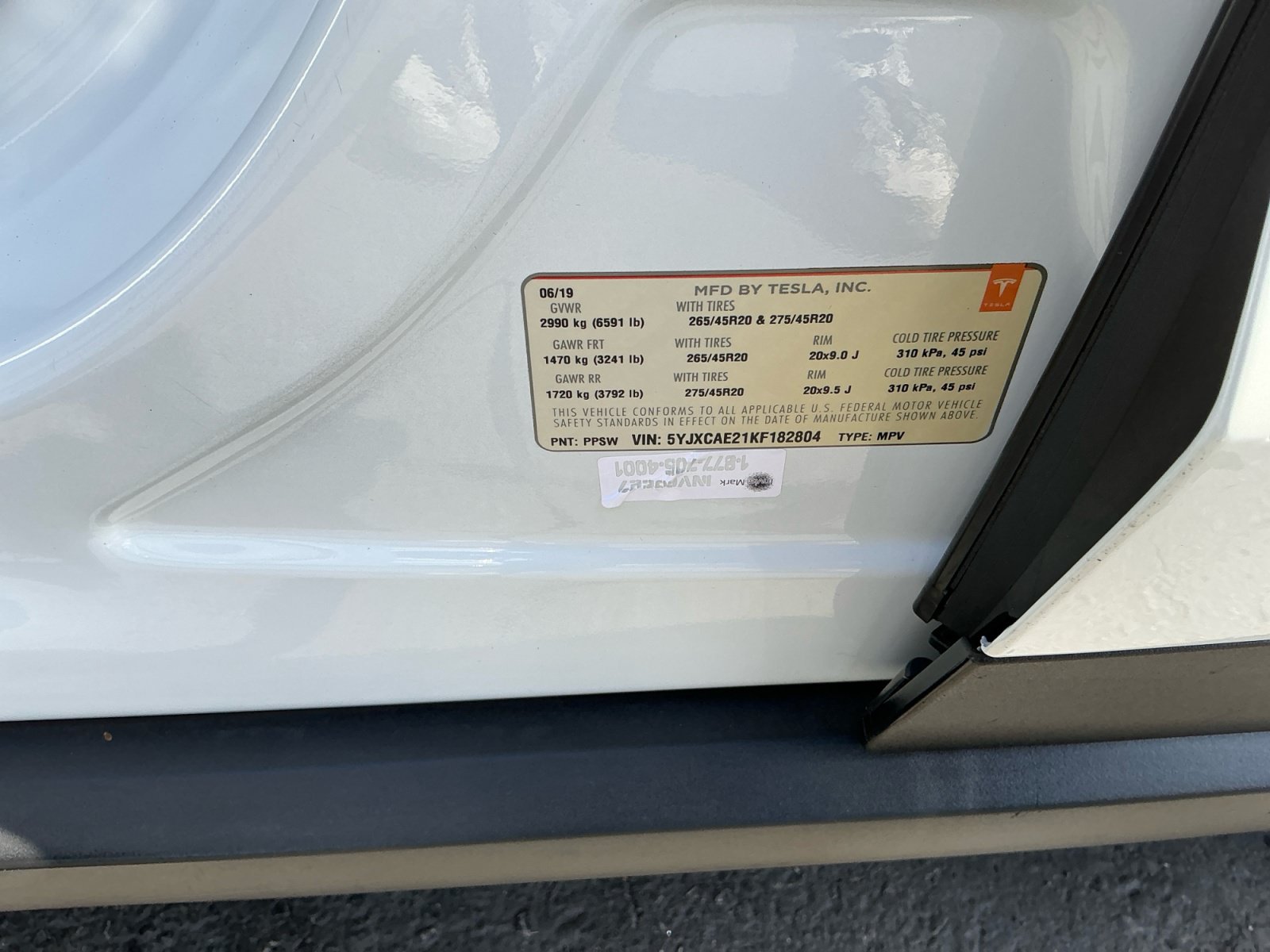 Used 2019 Tesla Model X 75D AWD/4WD image 27