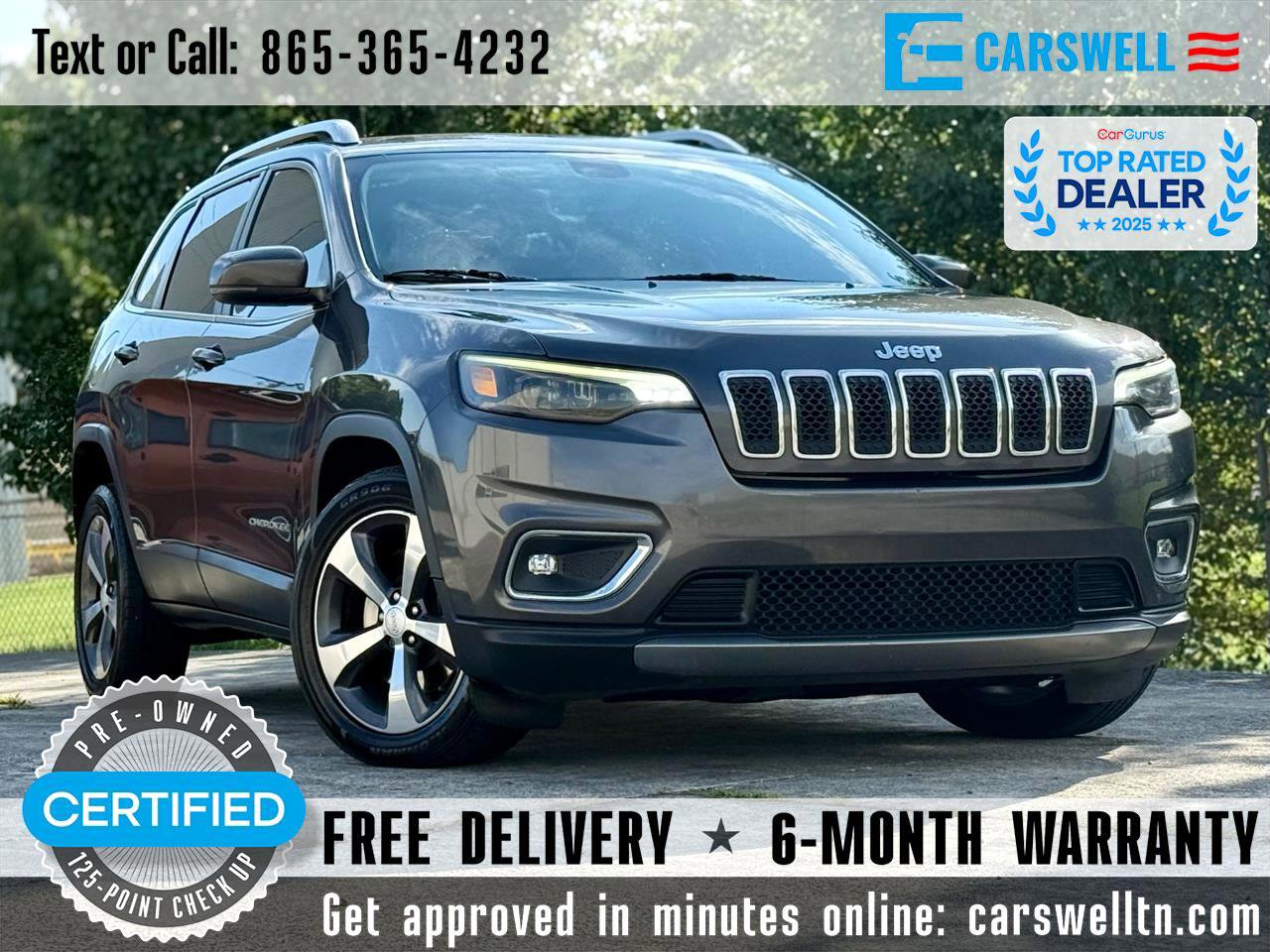 Used 2019 Jeep Cherokee Limited