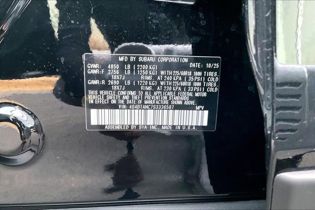 Certified 2025 Subaru Outback Limited image 38