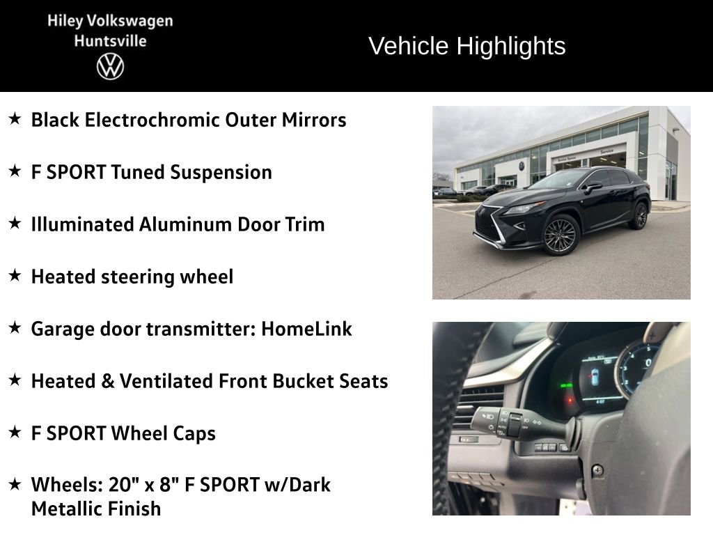 Used 2019 Lexus RX 350 F Sport w/ Navigation Package image 4