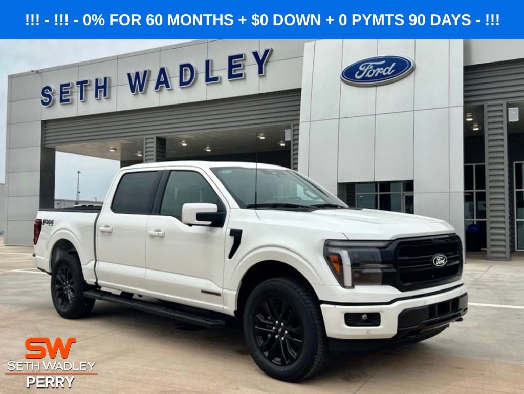 New 2025 Ford F150 Lariat w/ Equipment Group 502A High