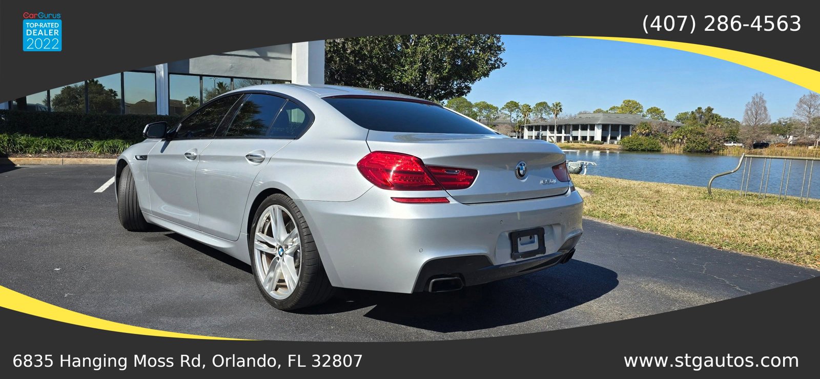 Used 2014 BMW 650i Gran Coupe 650i Gran Coupe 4D image 3