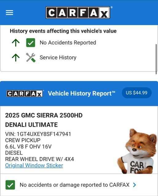 Used 2025 GMC Sierra 2500 Denali Ultimate image 6