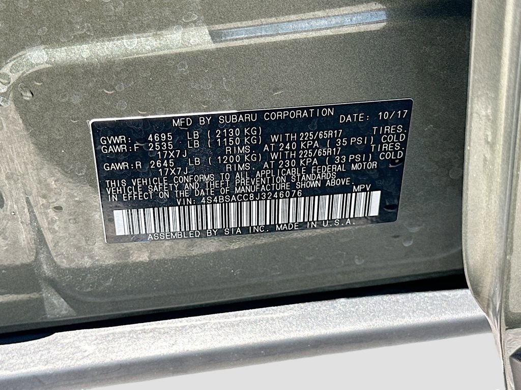 Used 2018 Subaru Outback 2.5i Premium AWD/4WD image 30