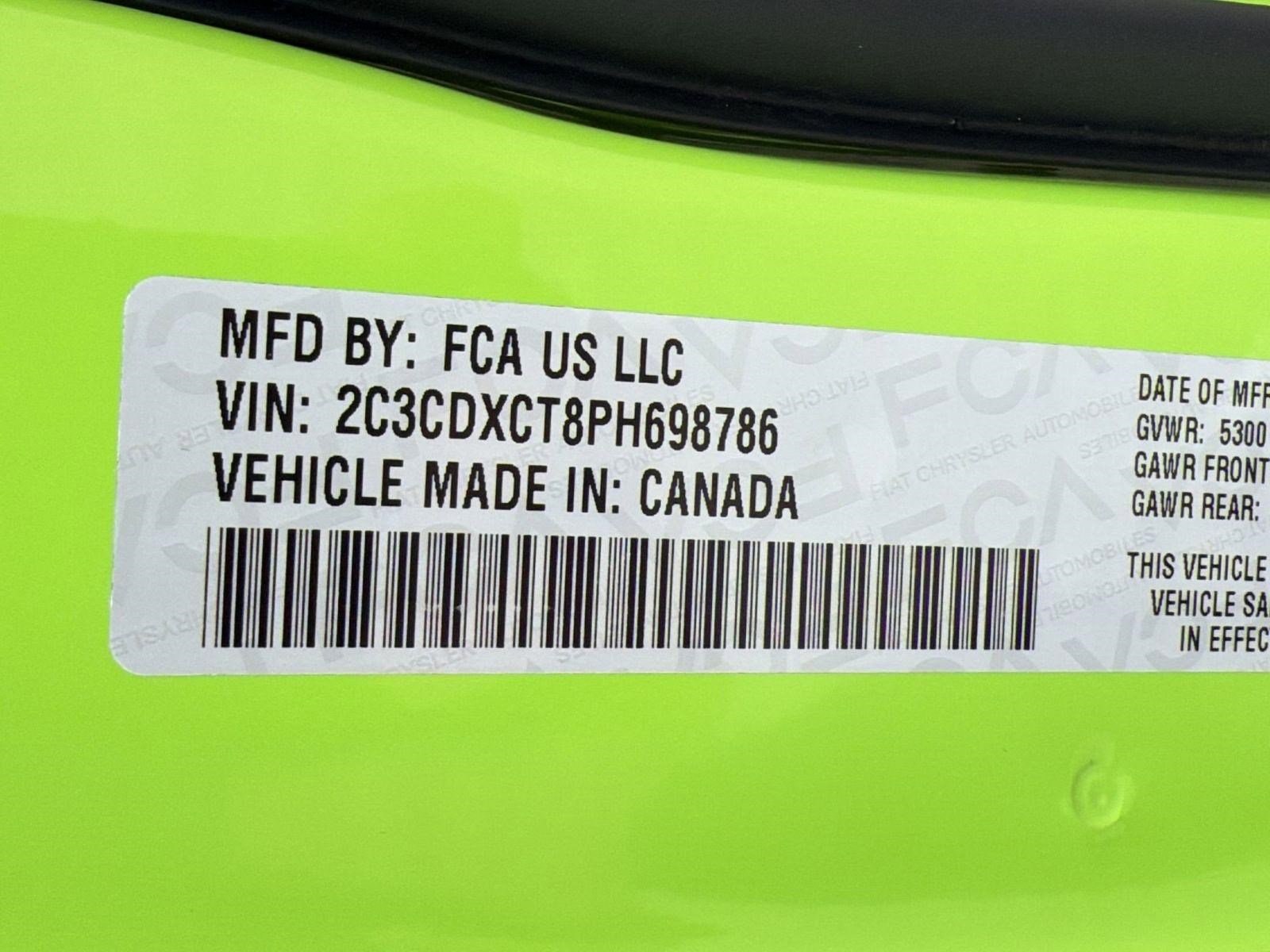 Used 2023 Dodge Charger R/T w/ Blacktop Package RWD image 20
