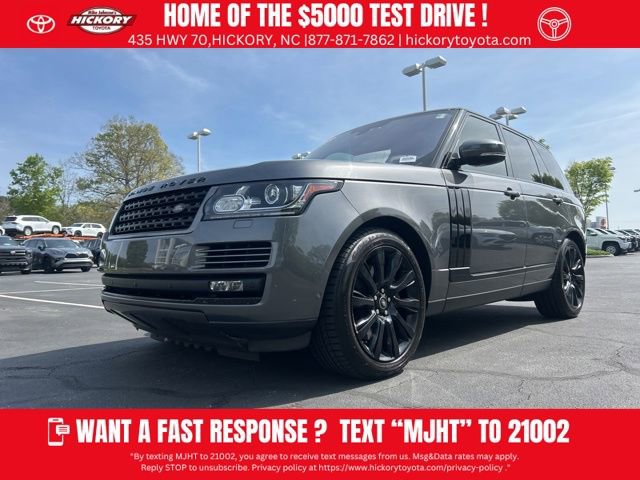 Used 2016 Land Rover Range Rover Supercharged