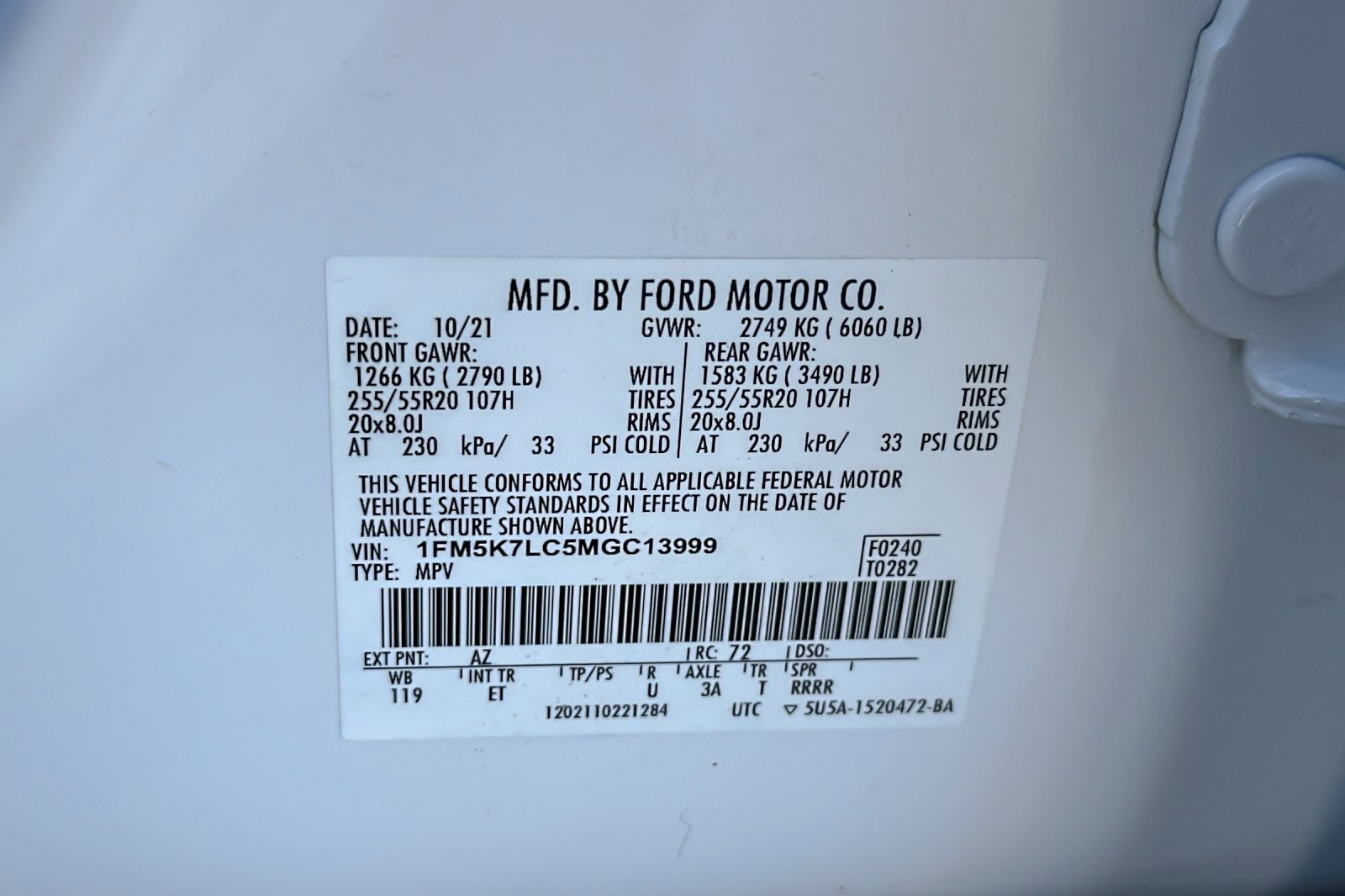 Used 2021 Ford Explorer King Ranch w/ Premium Technology Package image 30