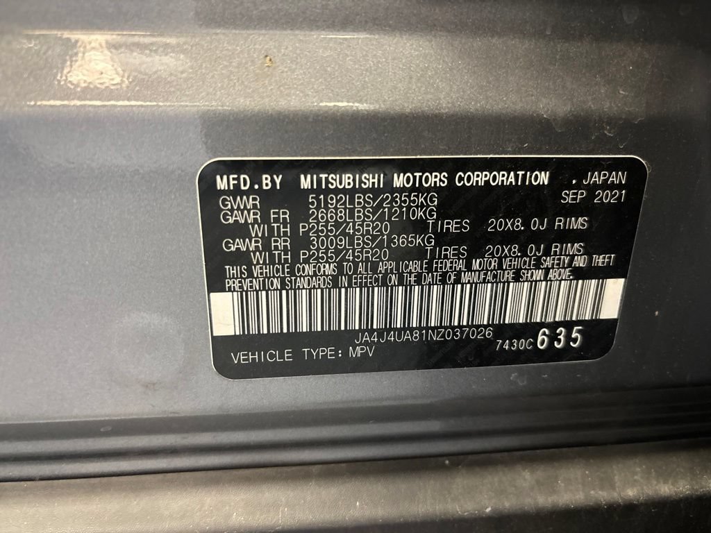 Used 2022 Mitsubishi Outlander SE AWD/4WD image 3