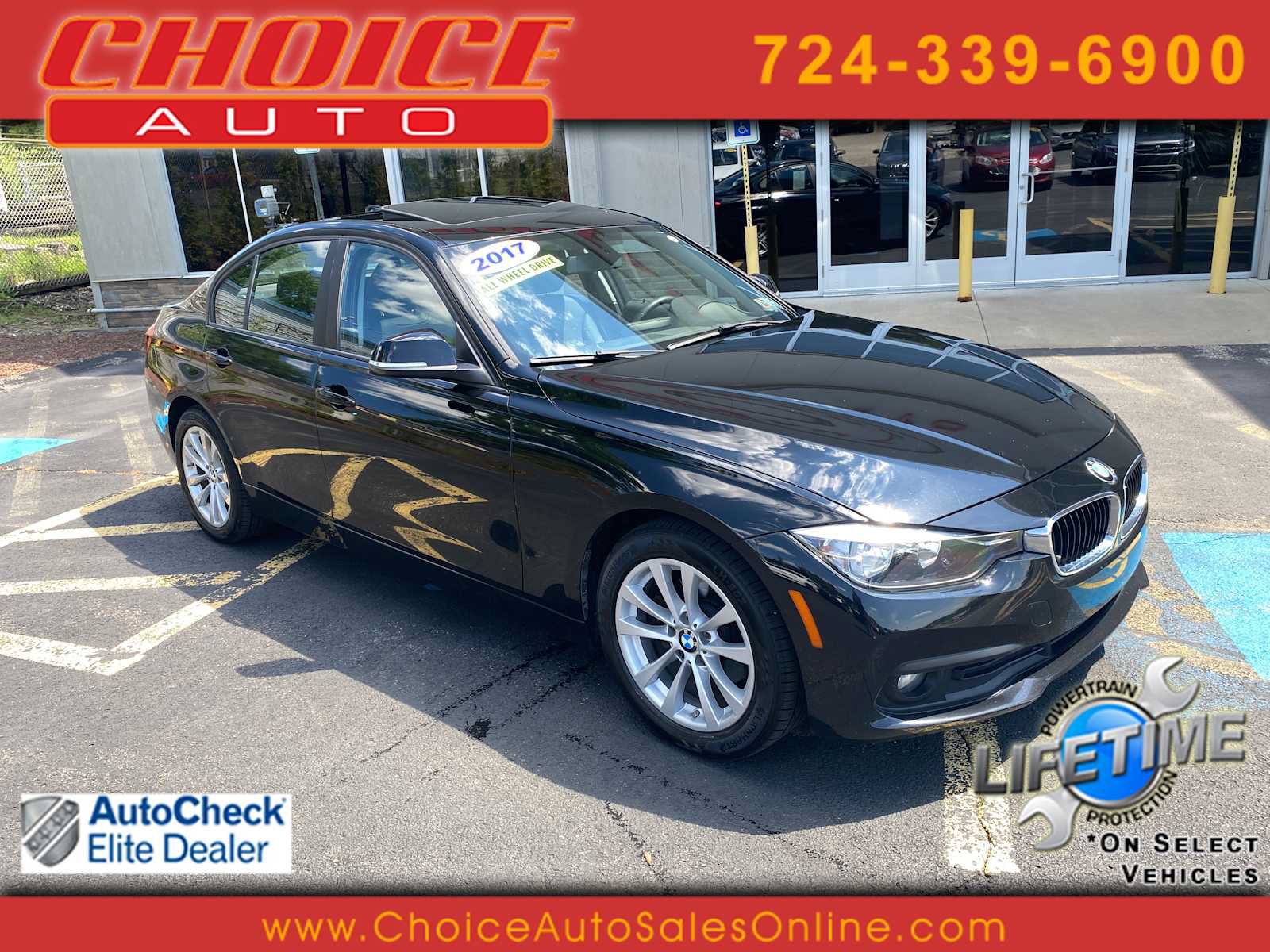 Used 2017 BMW 320i xDrive Sedan AWD/4WD image 1