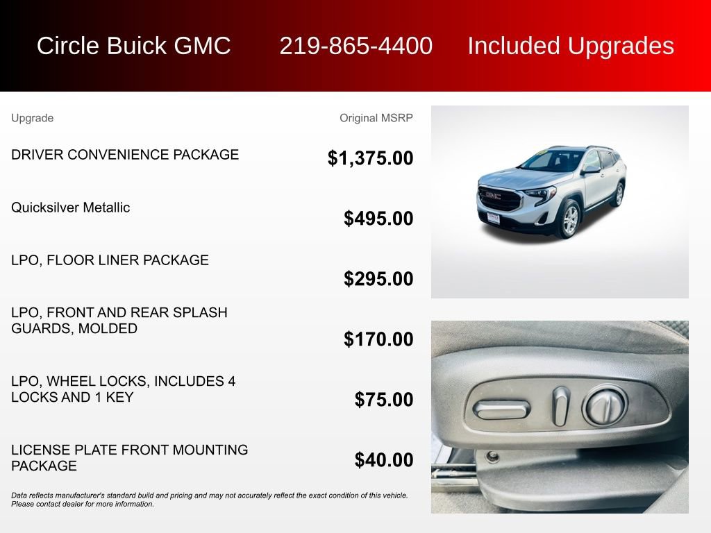 Used 2019 GMC Terrain SLE w/ Driver Convenience Package image 3