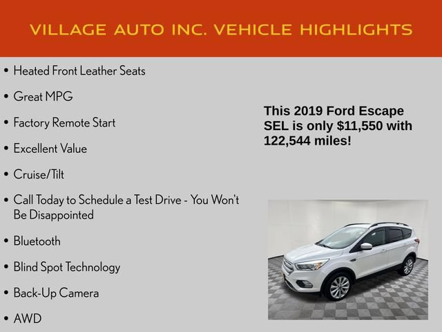 Used 2019 Ford Escape SEL AWD/4WD image 14