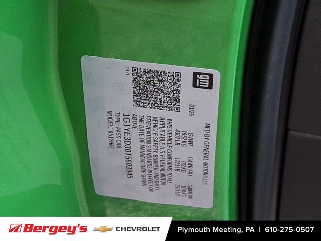 New 2026 Chevrolet Corvette Z06 w/ Stealth Interior Trim Package image 16