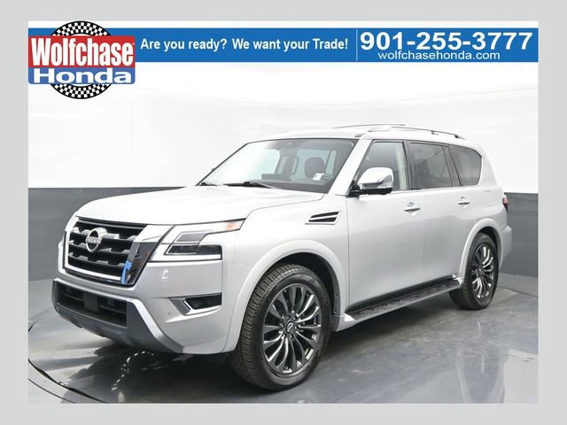 Used 2024 Nissan Armada Platinum w/ Captain's Chairs Package