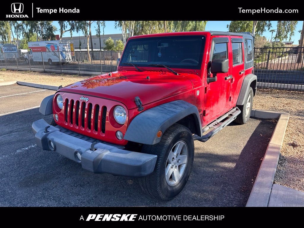 Used 2016 Jeep Wrangler Unlimited Sport w/ Quick Order Package 24S