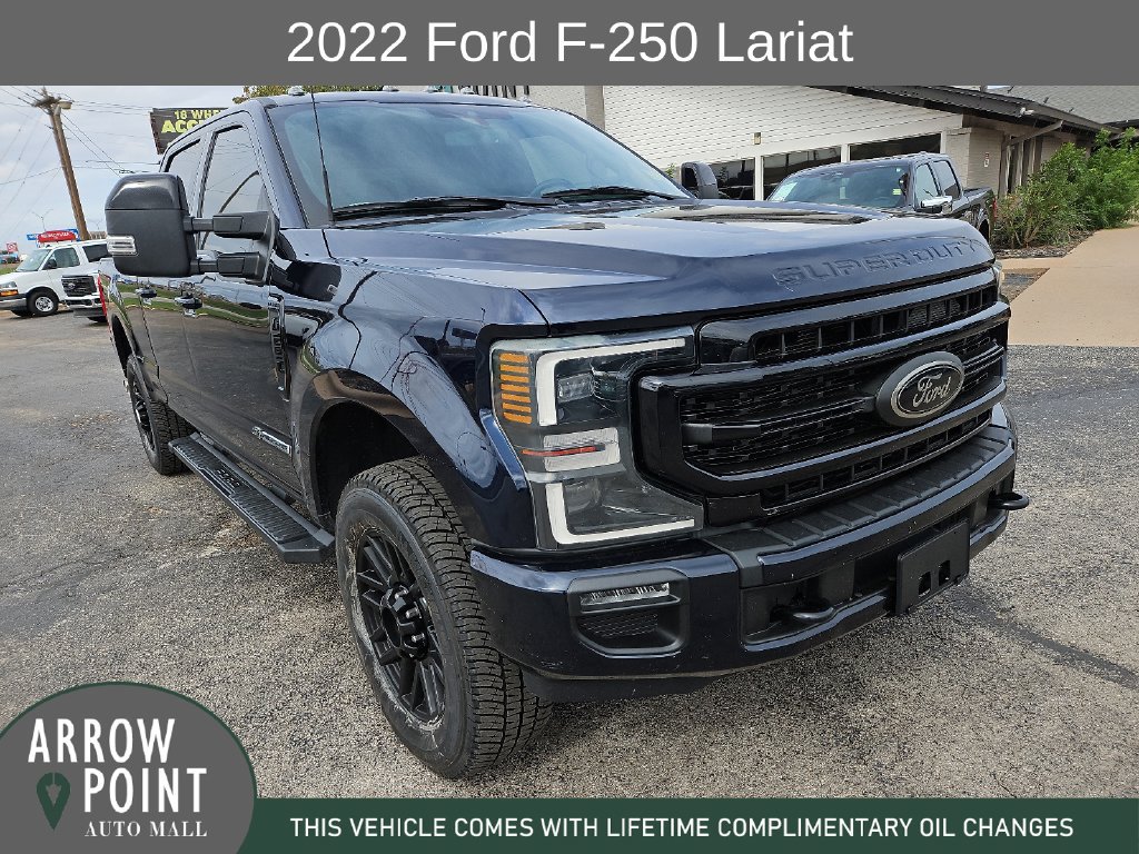Used 2022 Ford F250 Lariat w/ Black Appearance Package AWD/4WD image 2
