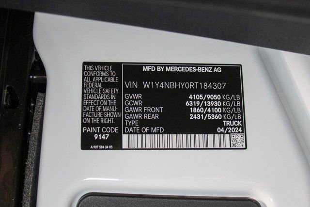 Used 2024 Mercedes-Benz Sprinter 2500 image 9