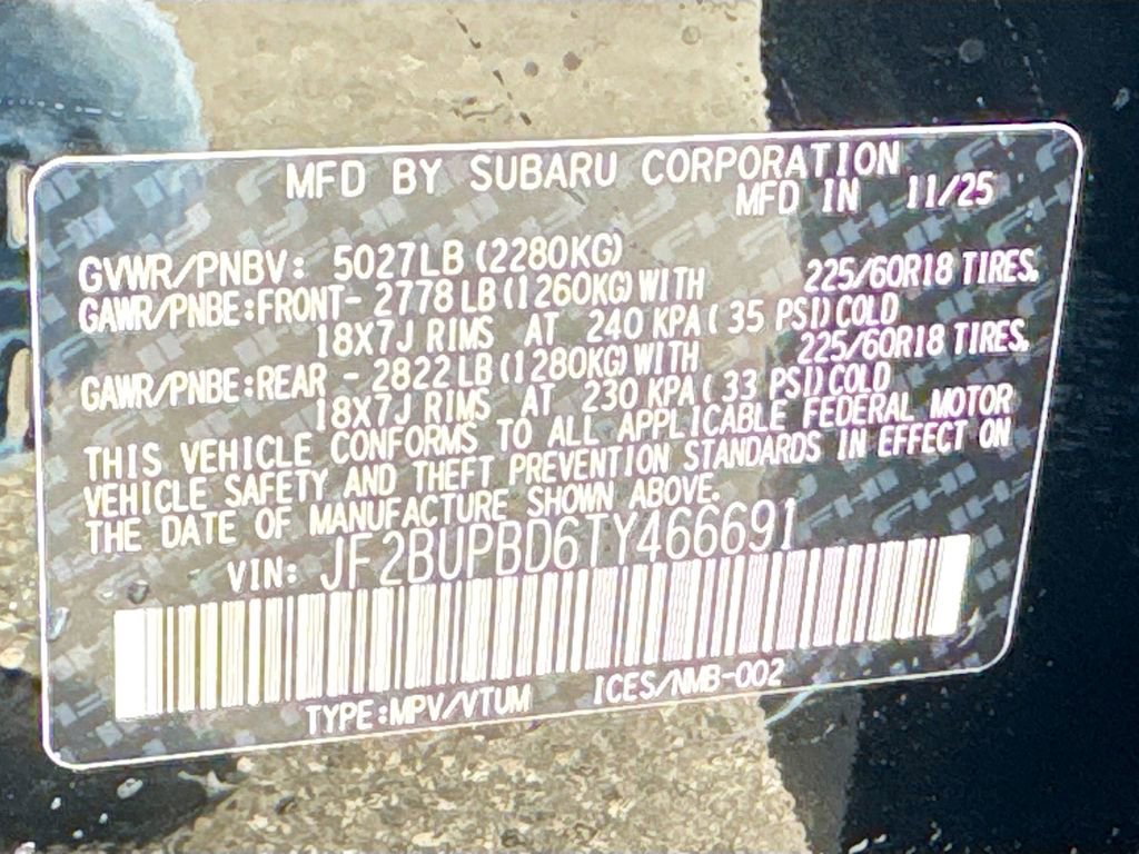 New 2026 Subaru Outback Premium AWD/4WD image 42