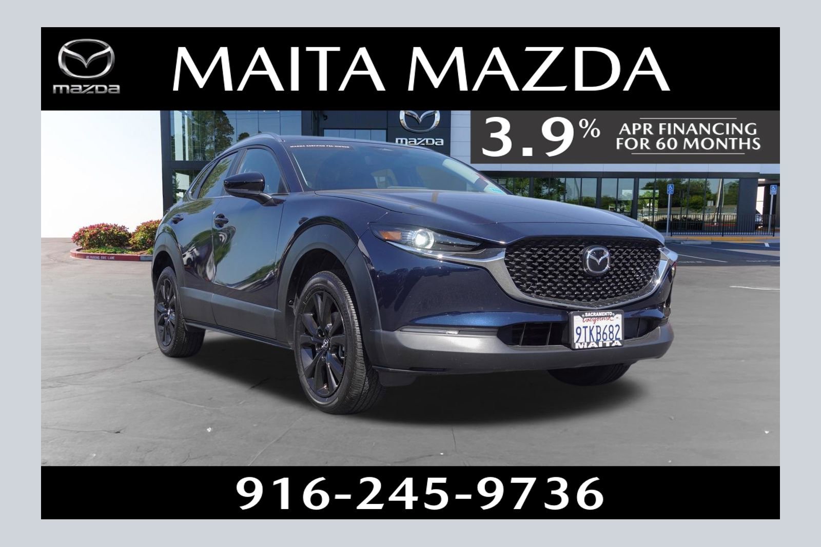 Certified 2025 MAZDA CX-30 AWD 2.5 S w/ Select Sport Pkg 360° Tour