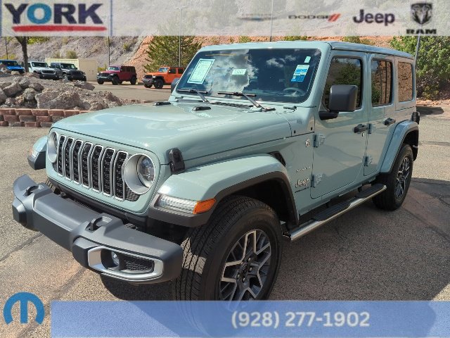 Used 2024 Jeep Wrangler Unlimited Sahara w/ Technology Group