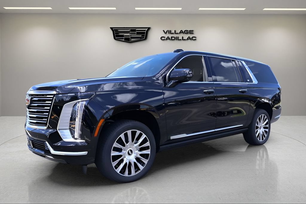 New 2026 Cadillac Escalade ESV Platinum Luxury w/ LPO, Floor Liner Package RWD image 1