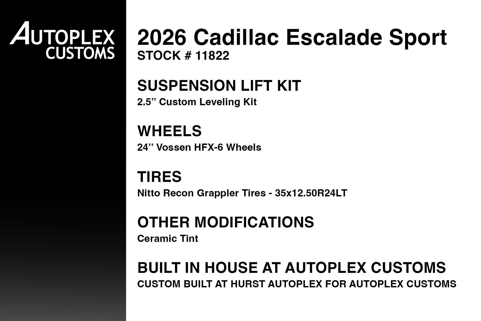 Used 2026 Cadillac Escalade Sport w/ Touring Package image 2