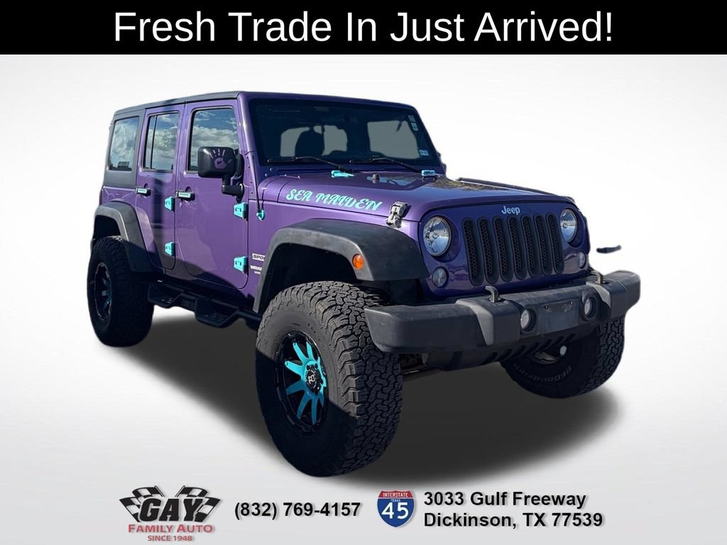 Used 2017 Jeep Wrangler Unlimited Sport