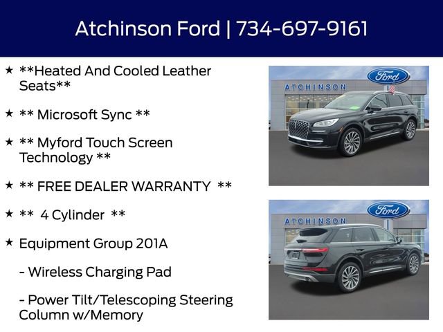 Used 2023 Lincoln Corsair Reserve w/ Equipment Group 201A image 8