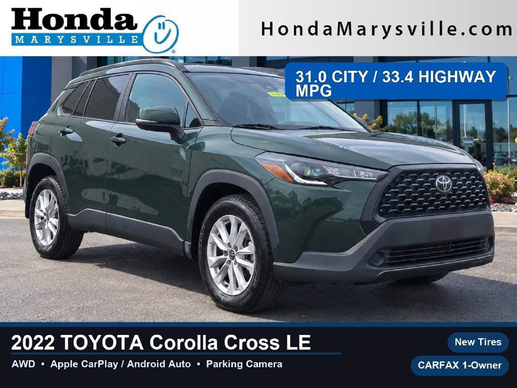 Used 2022 Toyota Corolla Cross LE