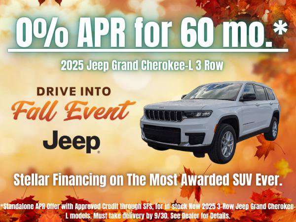 New 2025 Jeep Grand Cherokee L Limited w/ Black Appearance Package image 6