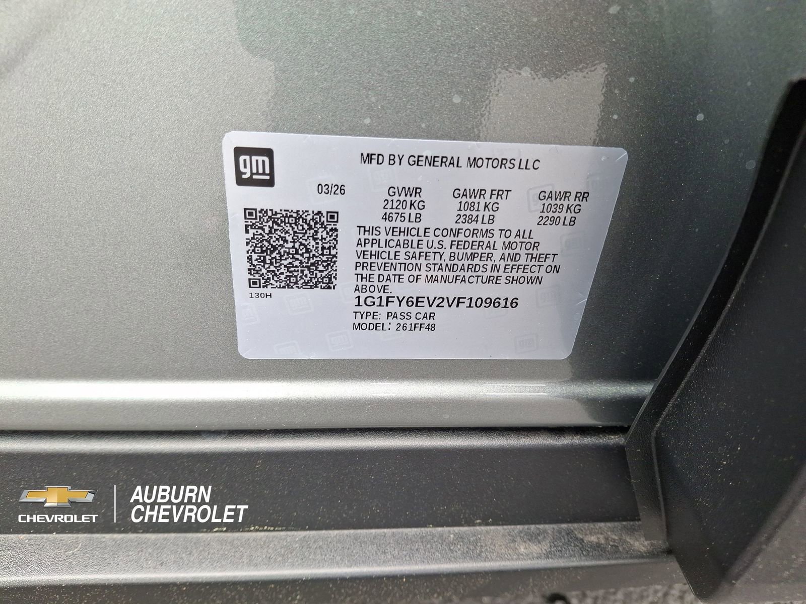 New 2027 Chevrolet Bolt LT w/ LPO, All-Weather Package FWD image 24