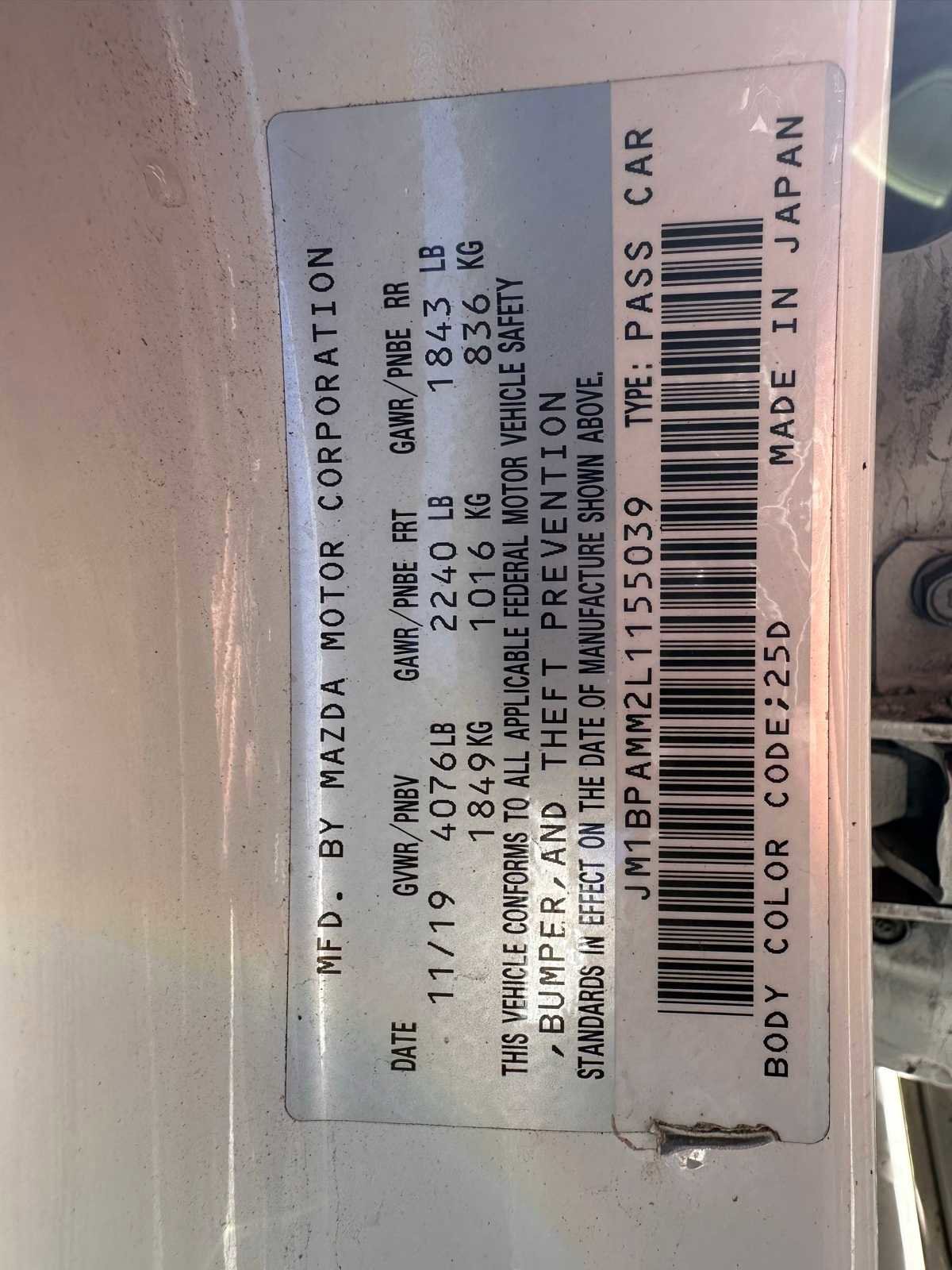 Used 2020 MAZDA MAZDA3 Hatchback w/ Preferred Package image 22