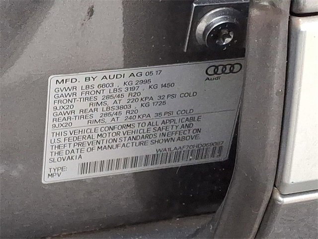 Used 2017 Audi Q7 3.0T Premium Plus w/ Premium Plus Package image 29