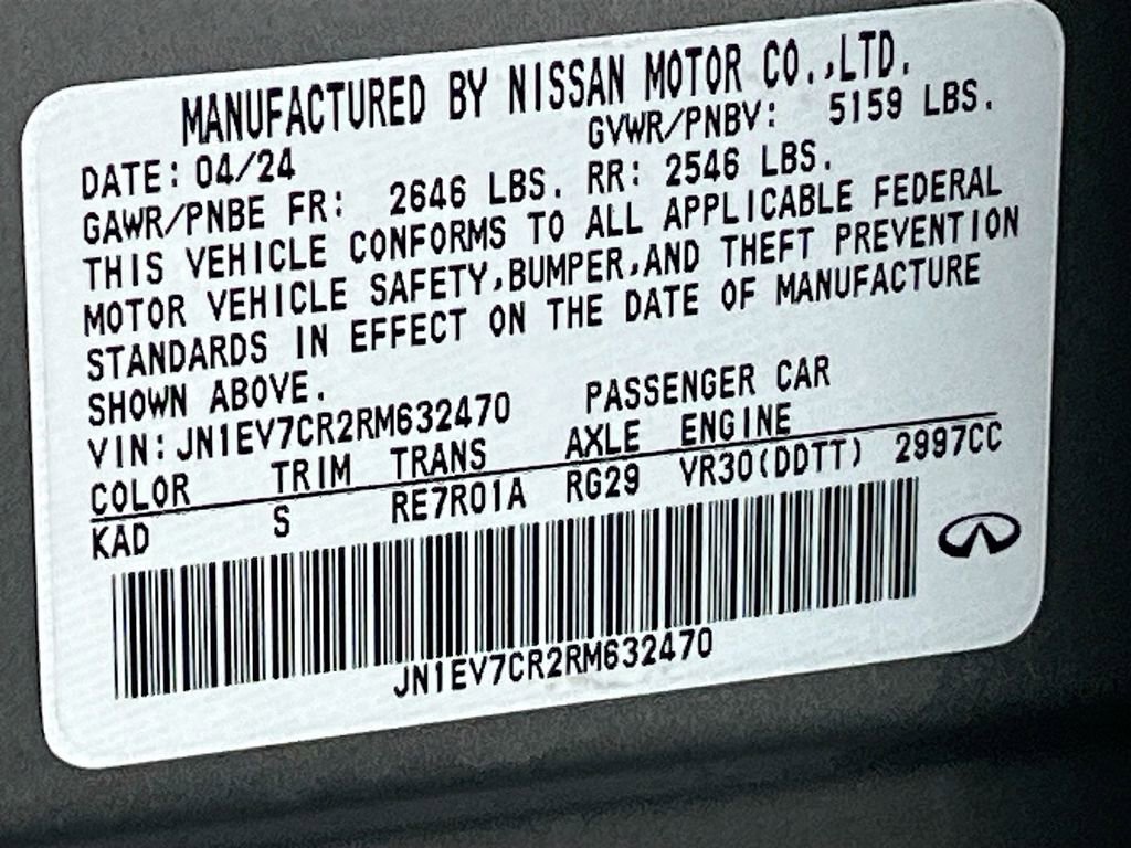 Used 2024 INFINITI Q50 Sensory AWD/4WD image 34