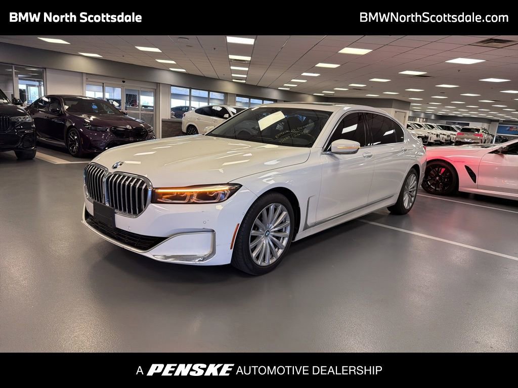 Used 2020 BMW 740i w/ Premium Package RWD image 1