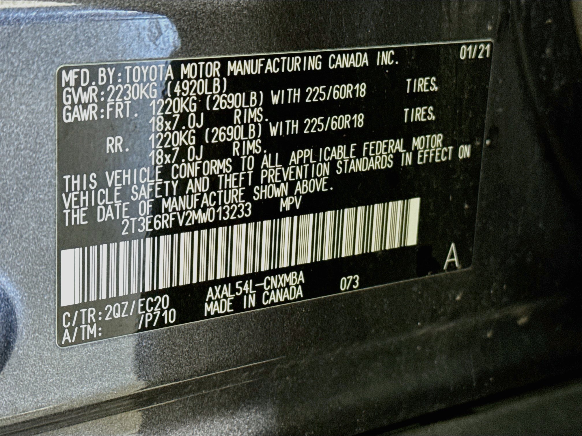 Certified 2021 Toyota RAV4 XSE AWD/4WD image 34
