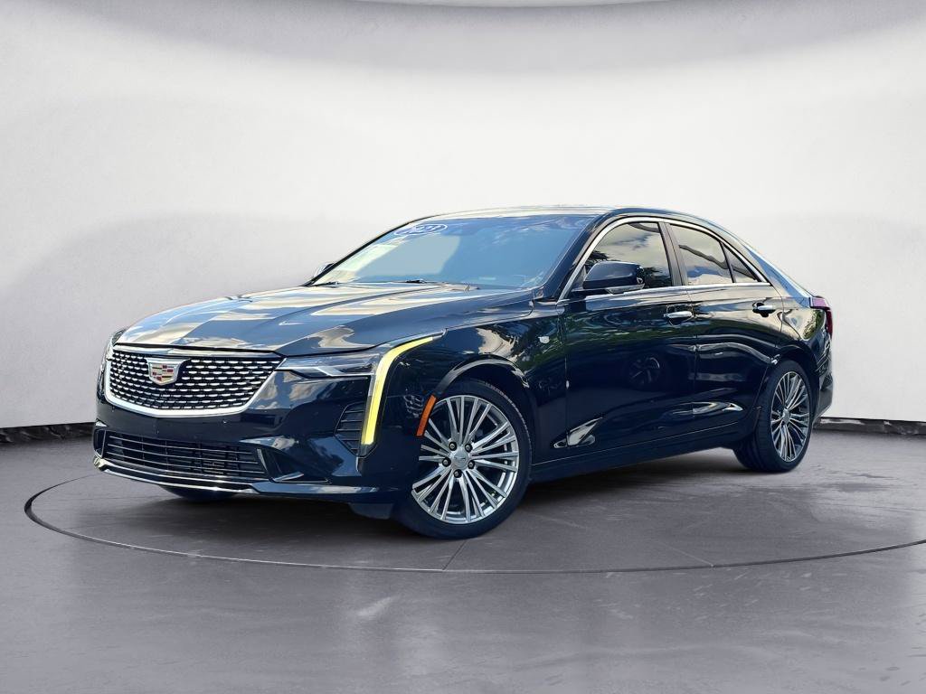 Used 2023 Cadillac CT4 Premium Luxury w/ Climate Package AWD/4WD video 1