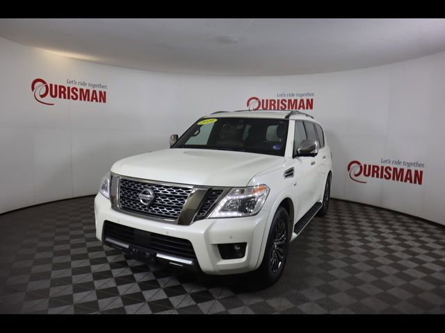 Used 2019 Nissan Armada Platinum w/ Captain's Chairs Package AWD/4WD image 2