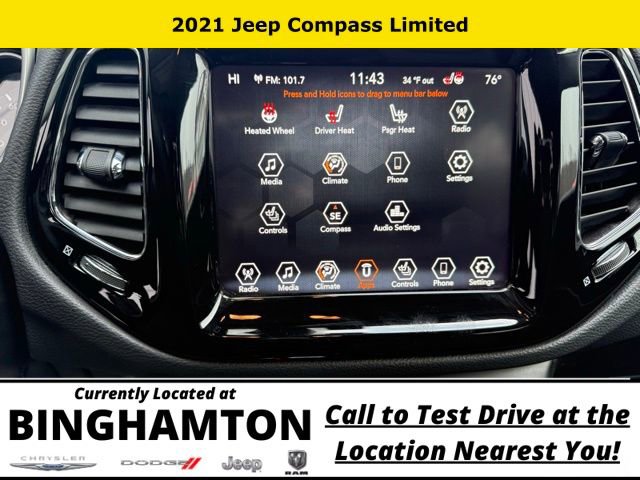 Used 2021 Jeep Compass Limited image 16