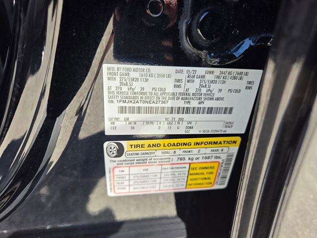 Used 2022 Ford Expedition Max Limited AWD/4WD image 21
