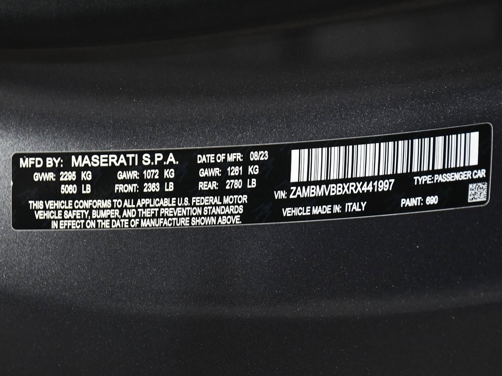 Used 2024 Maserati GranTurismo Modena image 20