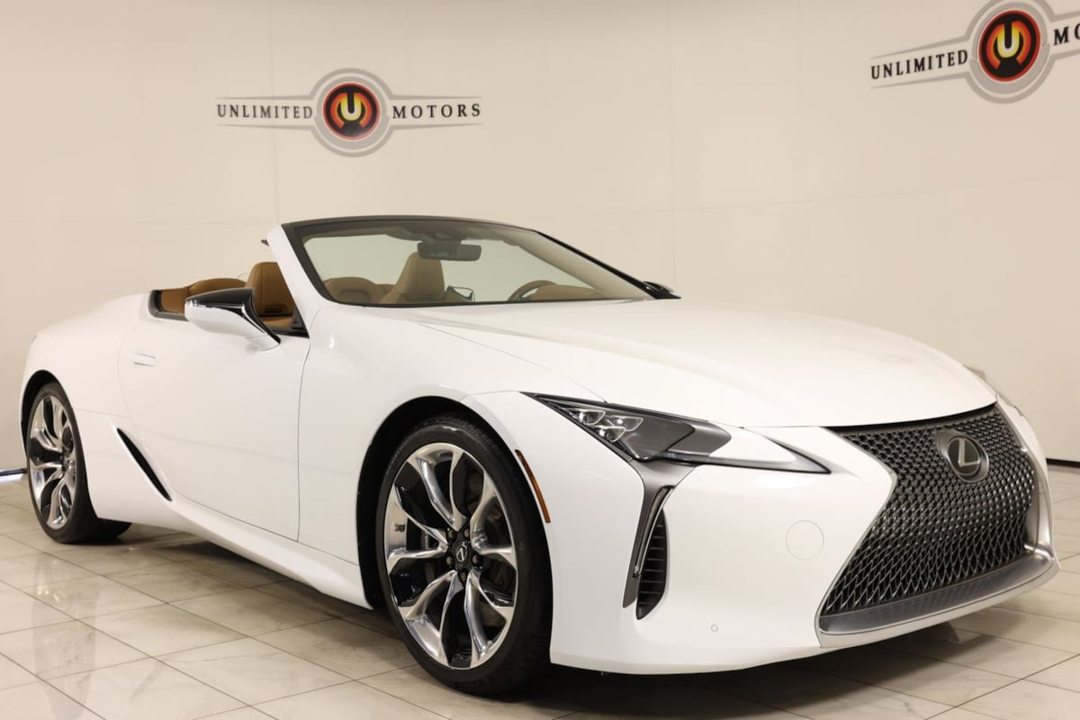 Used 2022 Lexus LC 500 Convertible w/ Touring Package RWD image 46